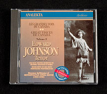 Edward Johnson CD
